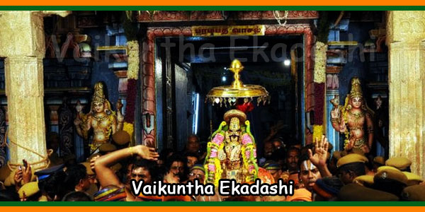 Vaikuntha Ekadashi Fasting 2019 Date