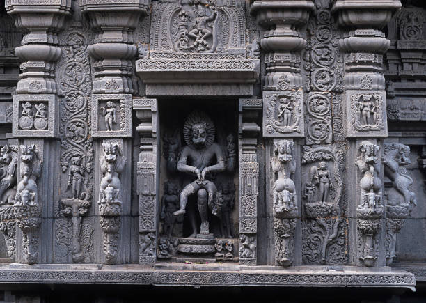 Sculptures in Sri Varaha Narasimhaswamy Temple