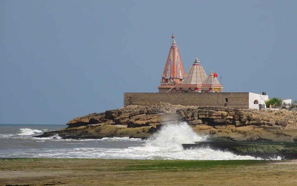 Somnath Jyotirlinga Temple Gujarat overlooking the Arabian Sea