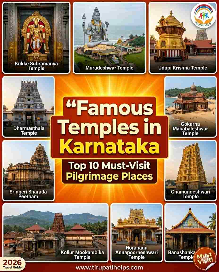 Famous Temples in Karnataka – A Complete Spiritual Travel Guide