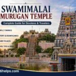 Swamimalai Murugan Temple featured blog banner with Tirupati Helps logo and travel guide information