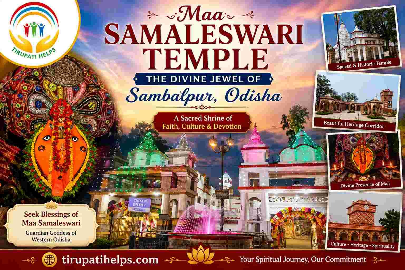 Maa Samaleswari Temple: The Divine Jewel of Sambalpur, Odisha